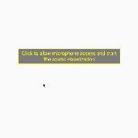 Unfortunatley for this sketch I forget which values I changed to make it so the sketch would leave behind strokes after audio input (I'm guessing it is some sort of transparency in the stroke of the elipse). I showed how it reacts with super loud audio and with a rhythmic audio input such as music.